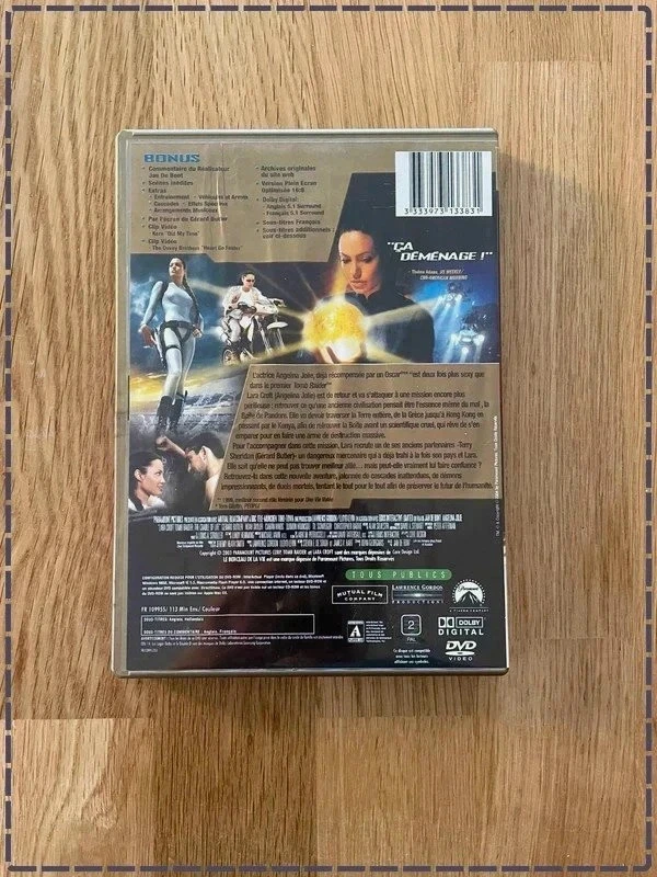 DVD Tomb Raider 2 – Very good condition – photo 2